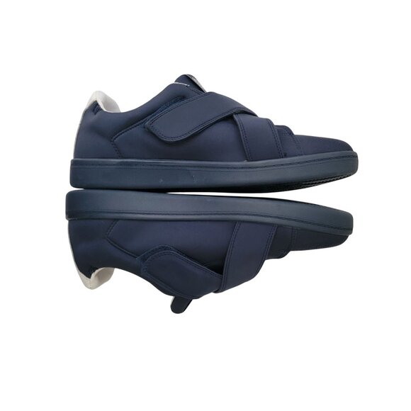 GOATS 717 Navy Blue Adjustable Crisscross Fabric Sneakers Shoes Men's Size 11 - Picture 4 of 8